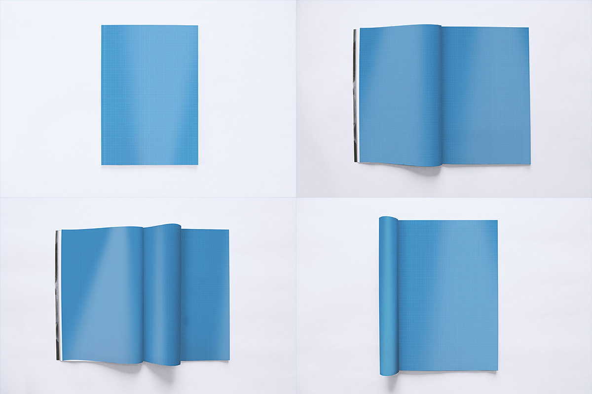 5 Magazine Mockups Templates, a Print Template by eamejia (Photo 4 of 4)