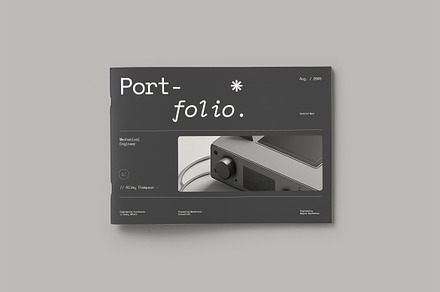 Engineer Portfolio - Enginia, a Brochure Template by fakhroo