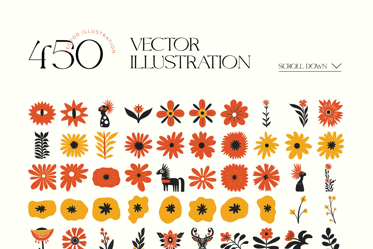 Modern Folk | Wall Art Creator, an Object Graphic by Leleka.Store (Photo 11 of 20)