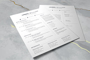 Minimalist Resume, a Resume Template by Pxl_graphic (Thumbnail 3 of 3)
