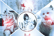 Collage Photo Frame Design Bundle, a Print Template by MRI STUDIO (Thumbnail 5 of 42)