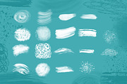 Procreate Brushes | Texture stamps, a Brush Add-On by Brushed Rose (Thumbnail 4 of 4)