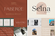 Elegant Serif Font Bundle, a Serif Font by Larin Type Co. (Thumbnail 5 of 15)