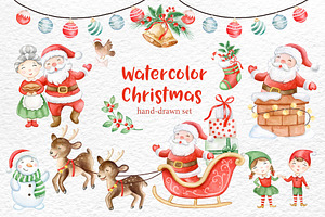 Watercolor Christmas