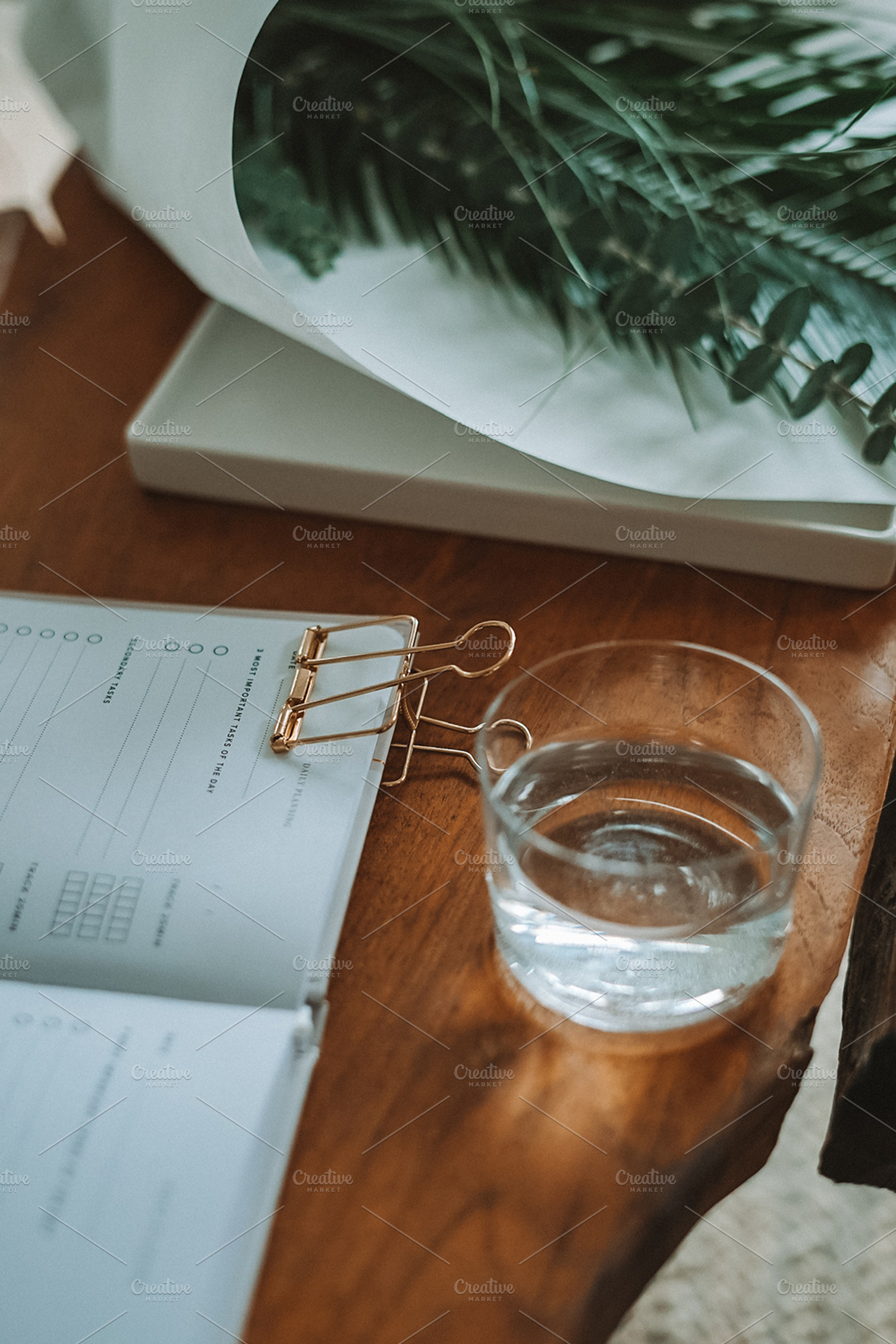 Water on Wood Coffee Table, an Architecture Photo by Marissa Cristina