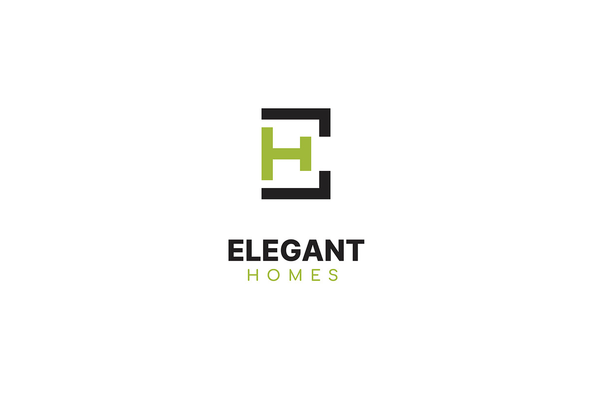 Letter EH Logo, a Branding & Logo Template by CAIRON CREATIVESTUDIO (Photo 1 of 5)