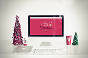 ❄ Christmas ❄ 4 photo mockups, a Mac Mockup by show it better (Thumbnail 4 of 4)