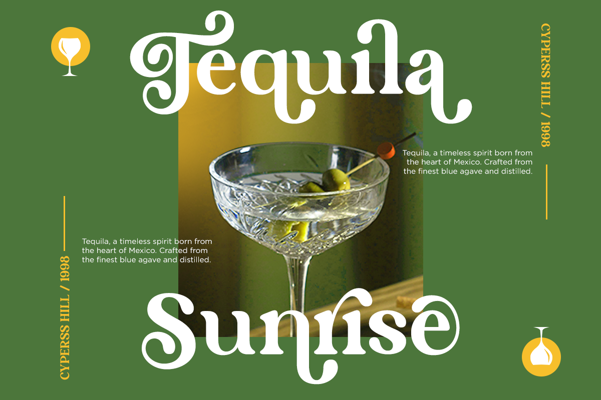 Lane Fiegras - Retro Serif Font, a Serif Font by RagamKata (Photo 4 of 12)