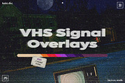 VHS Signal Overlays, a Texture Graphic by Freezerondigital (Thumbnail 1 of 11)