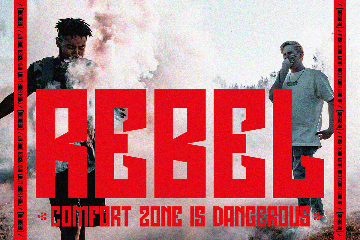 NCL Sebgorq - Urban Font, a Sans Serif Font by Enxyclo Studio (Photo 2 of 19)