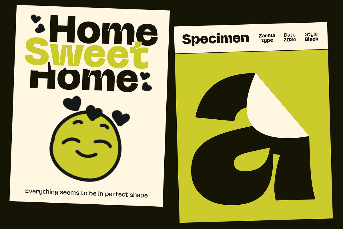 Malinton - Display Sans Font Family, a Sans Serif Font by Zarma Type (Photo 9 of 11)