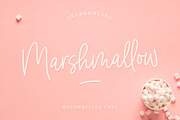 Marshmallow Handwritten Font, a Handwritten Font by The Paper Town (Thumbnail 1 of 9)