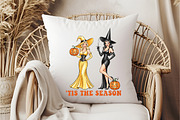 Vintage Halloween Tis the Season PNG, an Illustration by DreamCafeArt (Thumbnail 6 of 7)