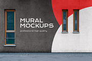 Street mural mockup bundle outdoor, an Advertising Mockup by FoundImages (Thumbnail 42 of 42)
