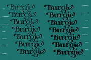 Burgie, a Blackletter Font by alit design (Thumbnail 16 of 18)