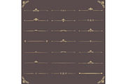 Vintage Big Set of Horizonyal, a Decorative Illustration by FineArtStudio (Thumbnail 1 of 3)