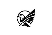 20 Eagle Logo Bundle, a Branding & Logo Template by Vectorium Studio (Thumbnail 7 of 21)
