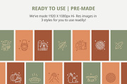 Thanksgiving Insta Highlight Covers, a Social Media Template by Amogh Design (Thumbnail 3 of 9)