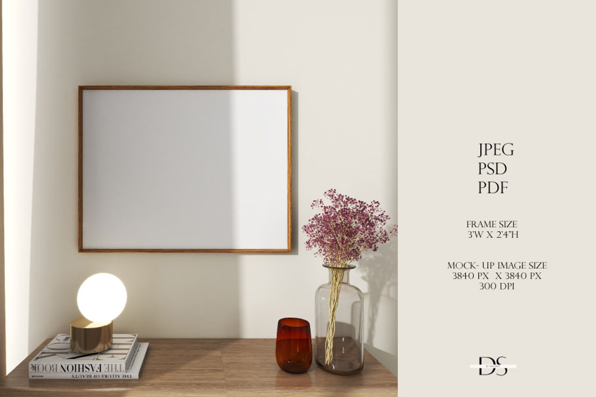 Mockup frame for wall art, a Print Template by DSTUDIO888 (Photo 2 of 4)