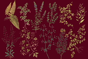 Distribution of English Plants, a Decorative Illustration by Lilithcollageart (Thumbnail 2 of 8)
