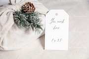 Christmas Gift Tag Mockup, a Product Mockup by ILoveMockupDesign (Thumbnail 2 of 10)