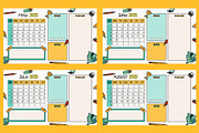 Annual Calendar 2025 Back to School, a Poster Template by Emilly Studio (Thumbnail 3 of 5)