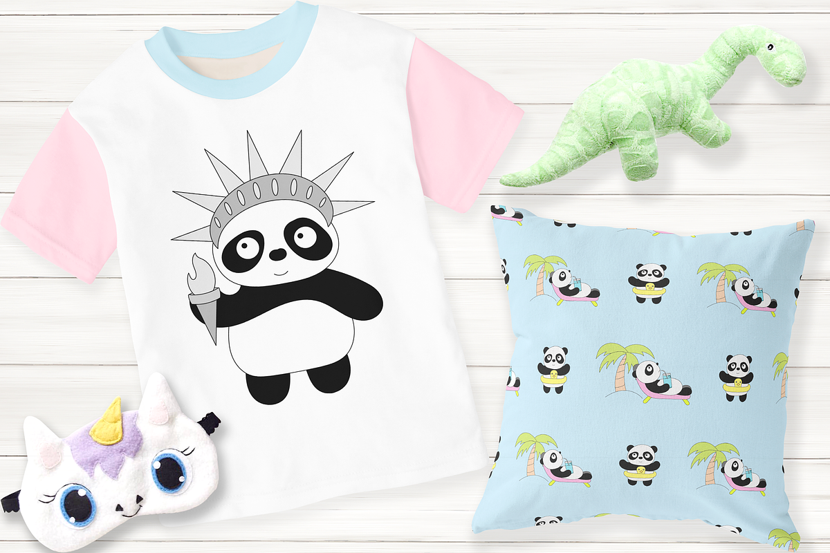 Panda Travel, an Animal Illustration by My Sweet Dreams (Photo 4 of 5)