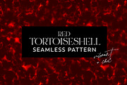 Red Tortoiseshell Seamless Pattern, a Pattern Graphic by Leysa Flores (Thumbnail 1 of 10)