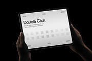 Hand Holding Device Mockup, an iPad Mockup by RamStudio2 (Thumbnail 5 of 10)