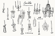 Hand Drawn Wedding Illustrations 300, an Object Graphic by whiteheartdesign (Thumbnail 7 of 24)