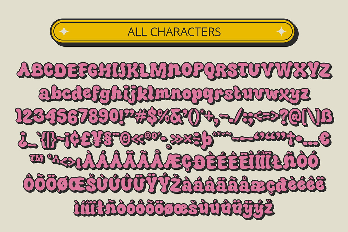 Radey 3D, a Sans Serif Font by Craft Supply Co. (Photo 8 of 8)