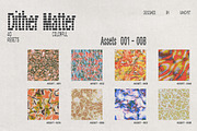 Dither Matter Seamless Patterns, a Pattern Graphic by Vanzyst (Thumbnail 2 of 10)