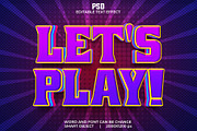 Let's play Editable Psd Text Effect, a Layer Style Add-On by bdrobin (Thumbnail 1 of 2)