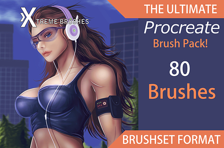 The Ultimate Procreate Brushpack!