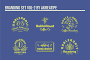 Coffee Roastery Logo Templates, a Branding & Logo Template by Akreatipe (Thumbnail 3 of 11)