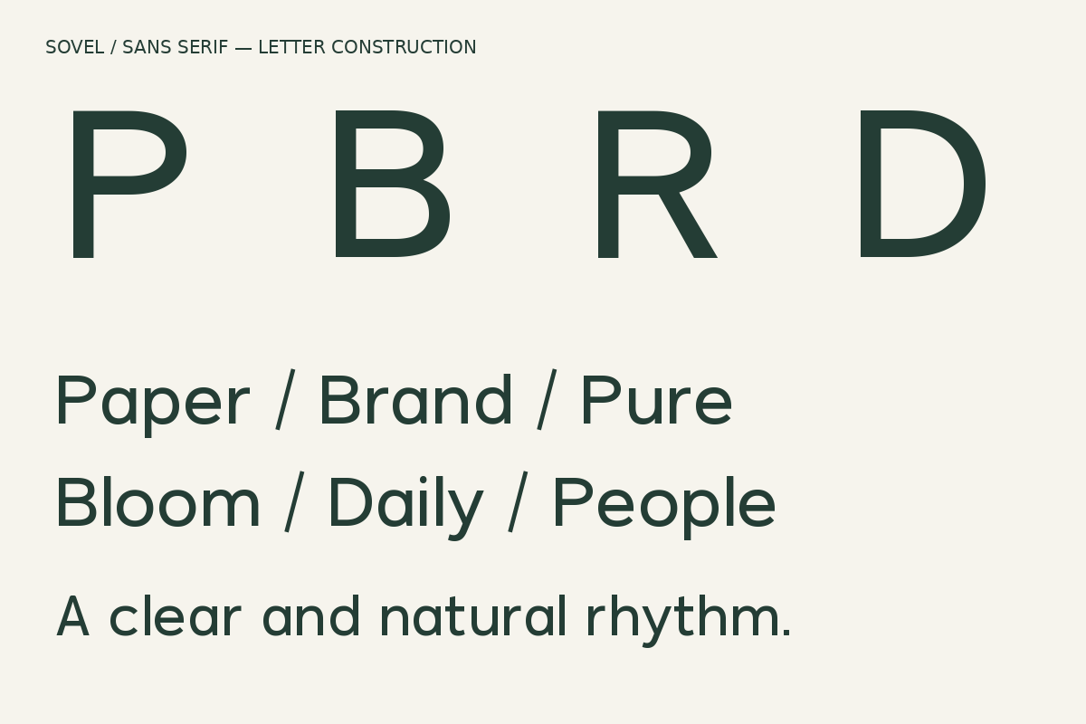 Sovel — Humanist Sans Serif, a Sans Serif Font by Colorsfav (Photo 9 of 11)