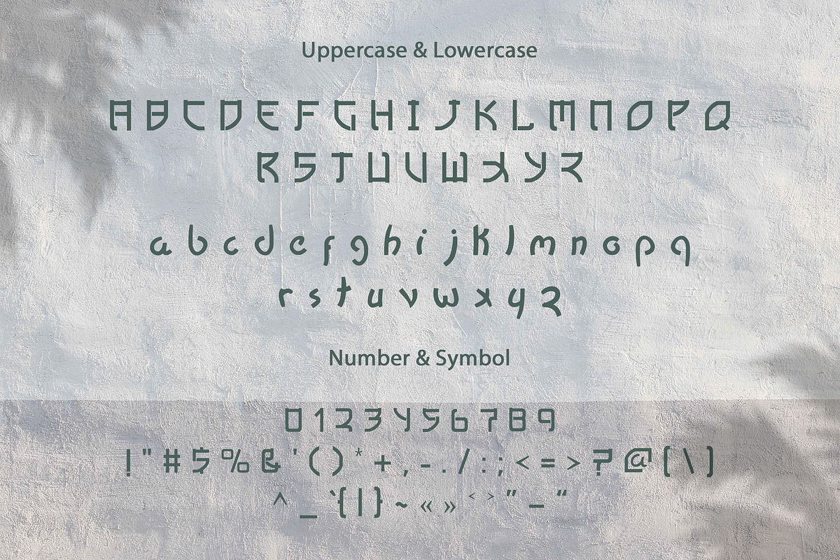 Japoleon Regular - Japan Style Font, a Symbol Font by NOX Labs (Photo 3 of 5)