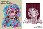 The Procreate Office Pen Brush Pack, a Brush Add-On by Ink Gang Boss (Thumbnail 5 of 9)