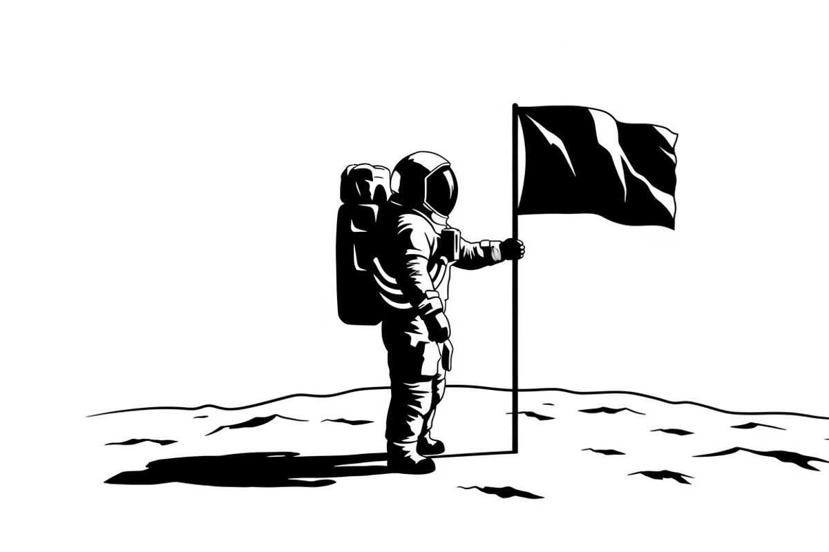 This vector astronaut artwork, an Illustration by Amazin_art (Photo 15 of 30)