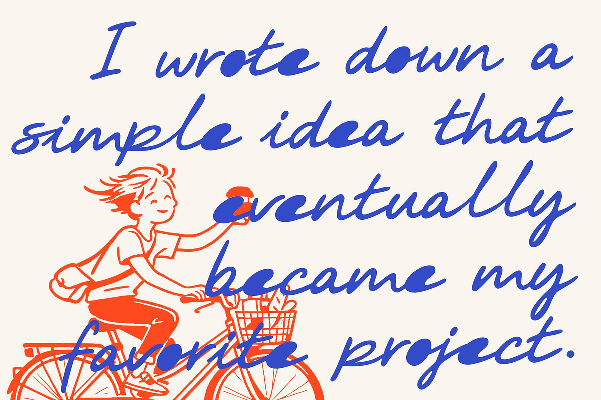 Longmile Font, a Handwritten Font by Madjack.font (Photo 11 of 12)