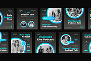 Podcast Day Instagram Post, a Social Media Template by CavenArt (Thumbnail 5 of 5)