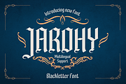 JAROHY – Blackletter Font, a Blackletter Font by twinstd (Thumbnail 1 of 13)