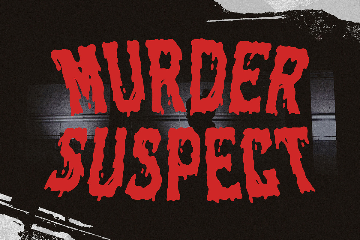 Ghouls Bloods - Dripping Font, a Script Font by AQR Studio (Photo 13 of 16)