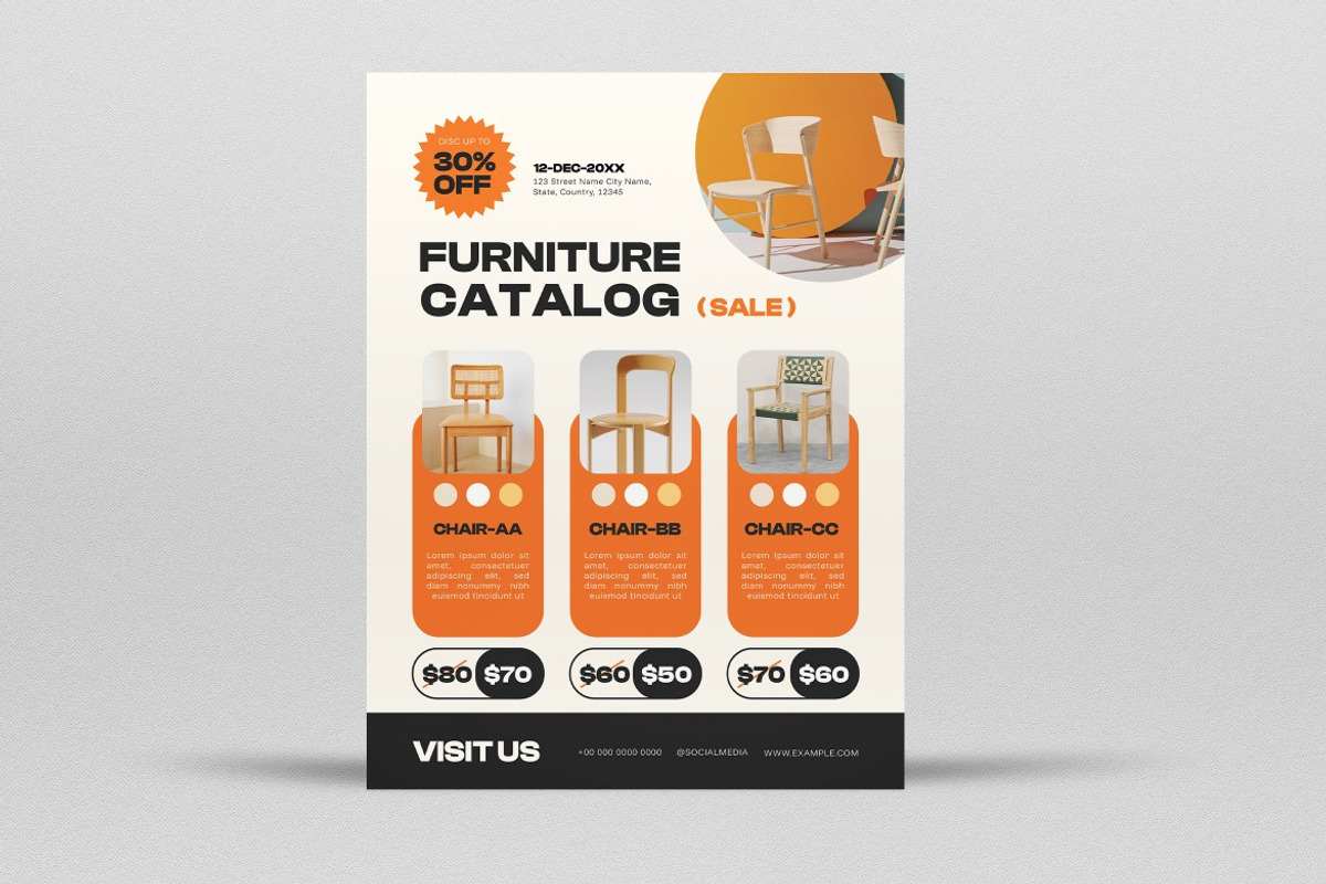 Furniture Product Catalog Promo preview 2