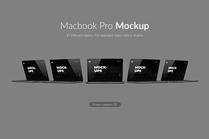 Macbook Mockup Packs