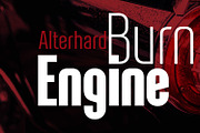 Alterhard Condensed Strict Font, a Sans Serif Font by popskraft (Thumbnail 10 of 10)