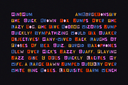 Paper Cut Out Color Bitmap Font, a Handwritten Font by Kasia Sokolovska (Thumbnail 6 of 7)