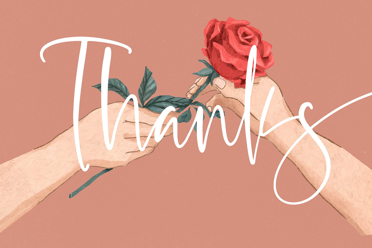 Paradise Daybreak Handwritten Script, a Script Font by stylishtype.co (Photo 20 of 20)