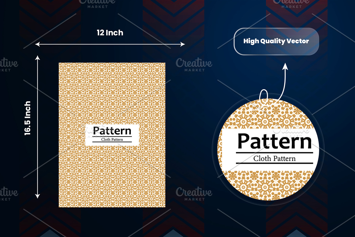 Colorful fabric pattern print, a Decorative Illustration by samsulpassive (Photo 4 of 4)
