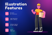 Milenia Delivery Boy, a Characters & Person 3D Model by kerismaker (Thumbnail 2 of 8)